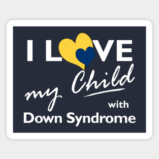 Love for Down Syndrome Child Magnet